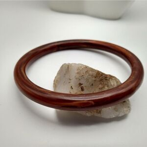 Coffee mocha bakelite bracelet bangle B0223‎